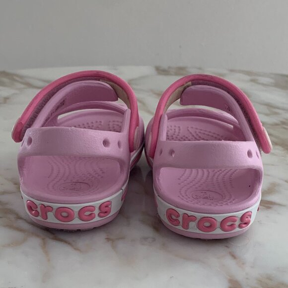 Crocs - Kids Crocband Sandal -Ballerina Pink - Picture 6 of 7